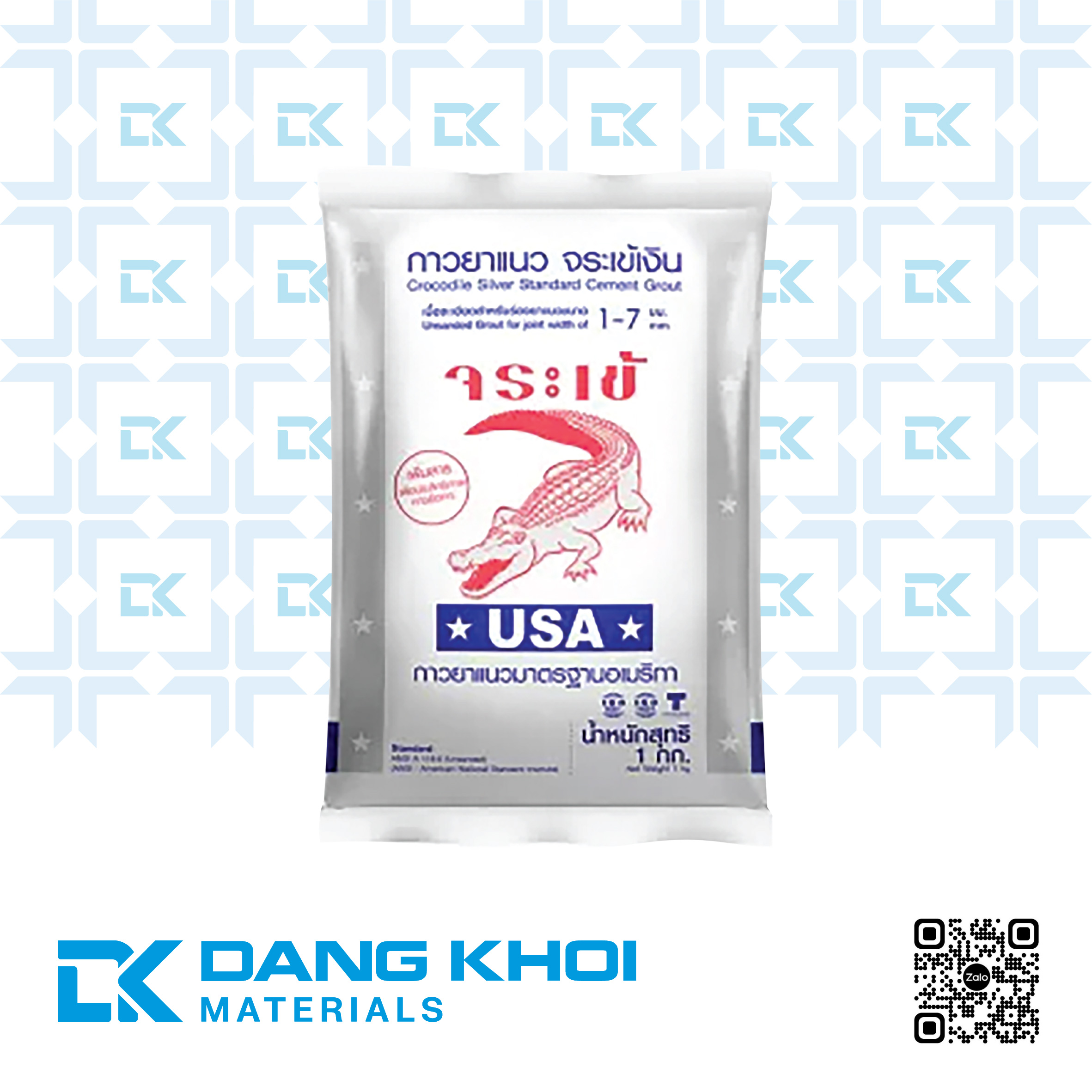 Keo Chà Ron Crocodile Silver