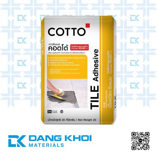 Keo dán gạch Cotto Vàng (Yellow)
