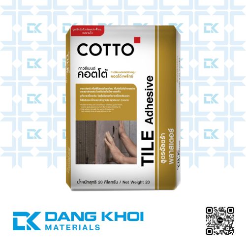 Keo dán gạch siêu đàn hồi Cotto Flex